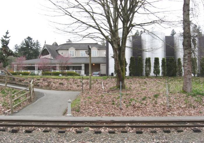 The Columbia Winery on the Redmond branch line